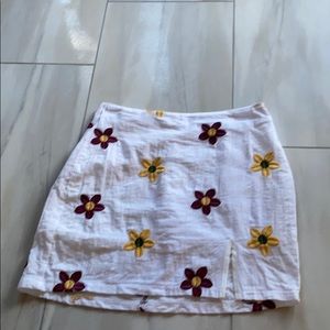 SHIEN new floral skirt with slit